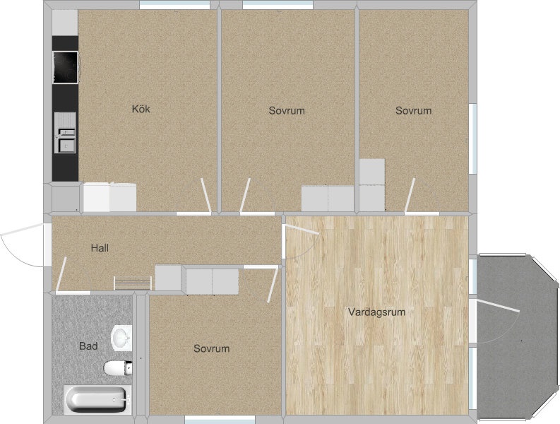 Nytorgsgatan 4, 694 33, Hallsberg 2