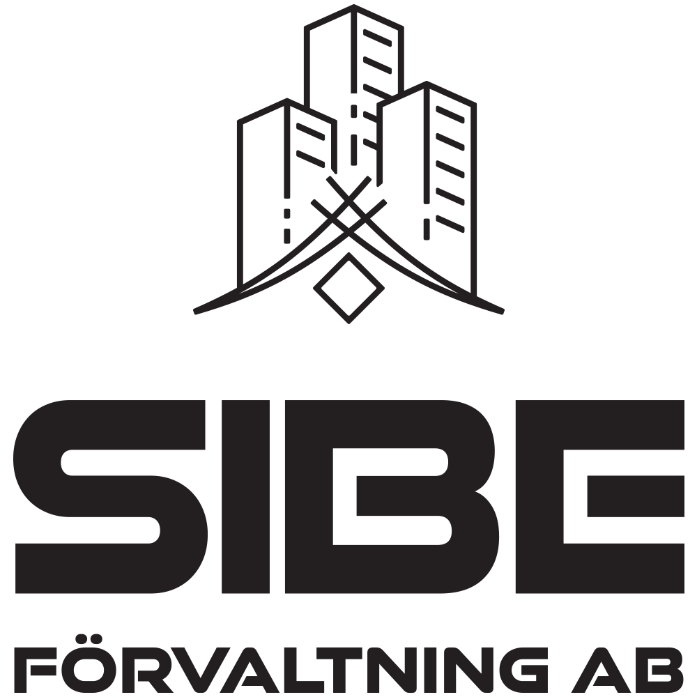 logotyp för fastighetsbolaget SIBE Förvaltning AB